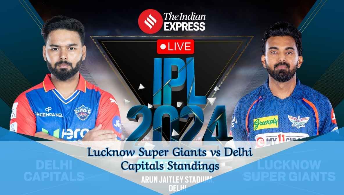 Lucknow Super Giants vs Delhi Capitals Standings