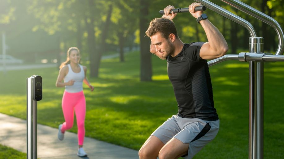 Parcours santé intelligent sport et technologie